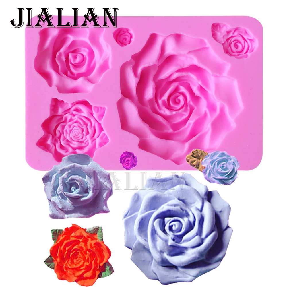 3D Flowers Silicone Mold Rose Shape Mould For Soap,Candy,Chocolate,Ice,DIYcake decorating tools baking mould T0757
3D Flowers Silicone Mold Rose Shape Mould For Soap,Candy,Chocolate,Ice,DIYcake decorating tools baking mould T0757