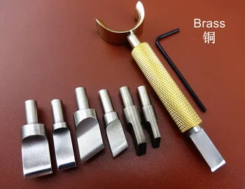 Leather Craft Bearing Adjustable Swivel Carving Knife Cutter + 6pcs Replace Blade Tool Set - Creaser Groover Beveler Stamping
Leather Craft Bearing Adjustable Swivel Carving Knife Cutter + 6pcs Replace Blade Tool Set - Creaser Groover Beveler Stamping