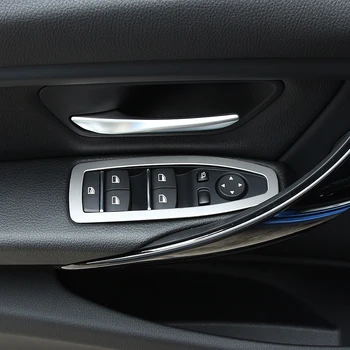4Pcs/Set Stainless Steel Interior Door Window Switch Cover Trim Sticker for BMW 3 GT X1 1 3 4 Series F48 F20 F30 F31 F34 F36
4Pcs/Set Stainless Steel Interior Door Window Switch Cover Trim Sticker for BMW 3 GT X1 1 3 4 Series F48 F20 F30 F31 F34 F36