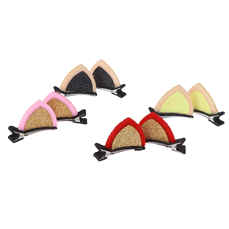 2Pcs Fashion Lovely Girl Cute Wool Felt Cat Fox Ear Hair Clip Children Baby Kids Hair Accessories Hairpins Barrettes Headwear
2Pcs Fashion Lovely Girl Cute Wool Felt Cat Fox Ear Hair Clip Children Baby Kids Hair Accessories Hairpins Barrettes Headwear