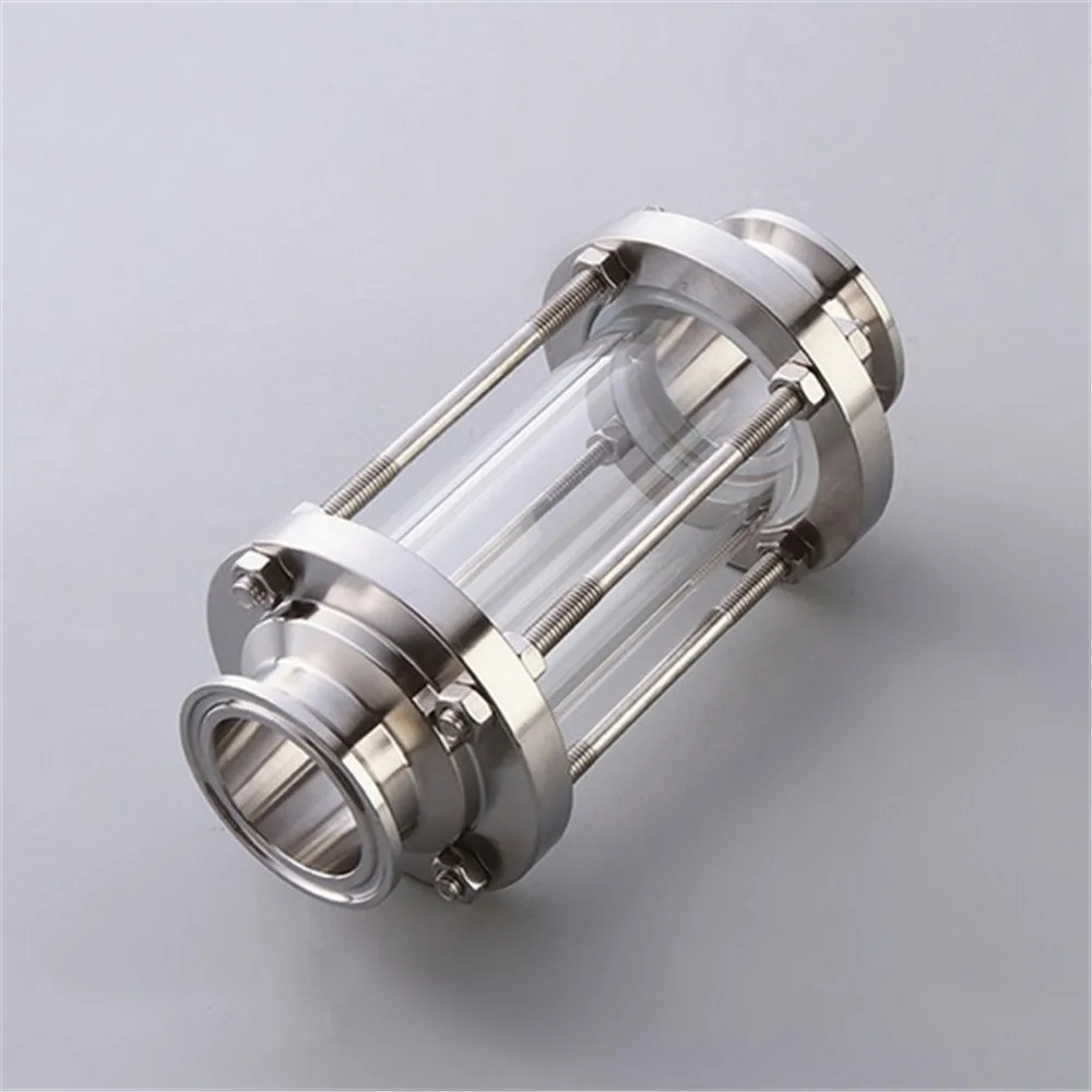 Tri Clamp Tri-Clamp Sanitary Sight Glass Stainless Steel SS304 Tc clamp 2" ID:47.8mm OD:64mm
Tri Clamp Tri-Clamp Sanitary Sight Glass Stainless Steel SS304 Tc clamp 2" ID:47.8mm OD:64mm