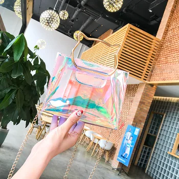 TCGAD Women Laser Shoulder Bag Holographic Handbag Mini Chain messenger Bag Cat Handbag Flap Bags Female 2019 Crossbody Handbags
TCGAD Women Laser Shoulder Bag Holographic Handbag Mini Chain messenger Bag Cat Handbag Flap Bags Female 2019 Crossbody Handbags