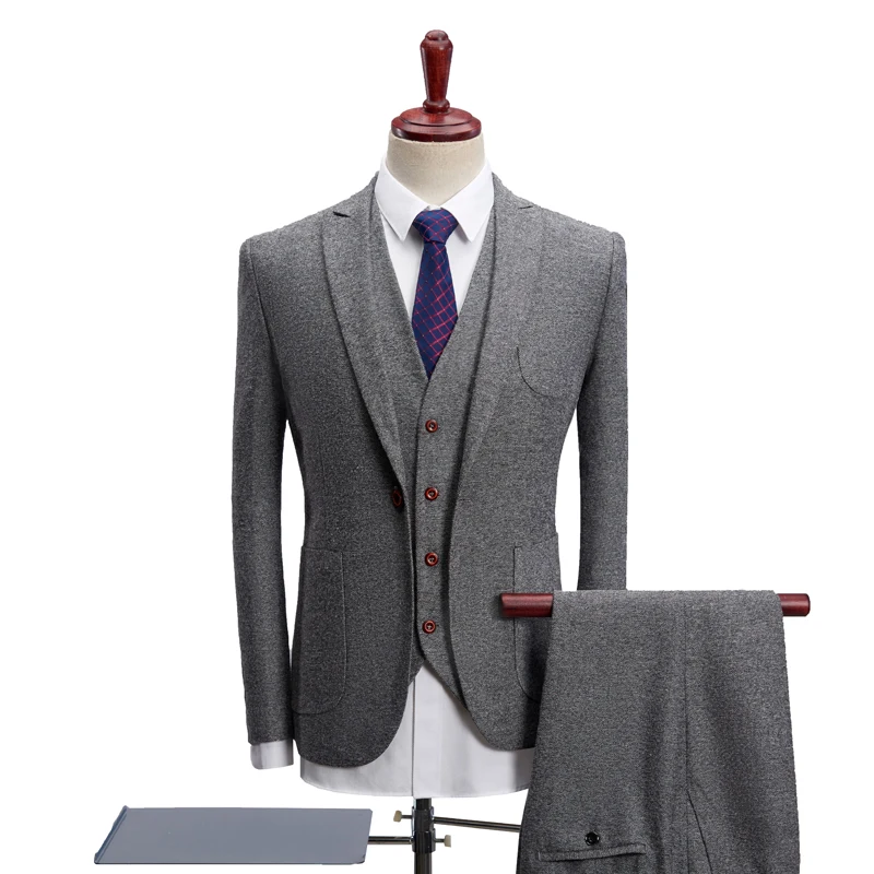 England Business Man's suit Men Suit 2019 Wedding Suits For Men Shawl Collar 3 Pieces Slim Fit Burgundy Suit Mens Tuxedo Jacket
England Business Man's suit Men Suit 2019 Wedding Suits For Men Shawl Collar 3 Pieces Slim Fit Burgundy Suit Mens Tuxedo Jacket