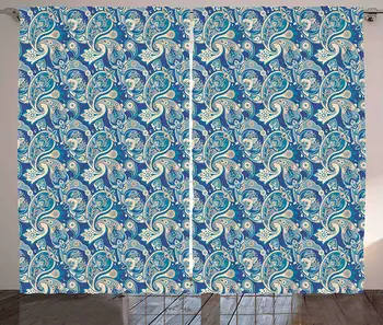Paisley Curtains Authentic Asian Inspired Floral Persian Fashion Boho Art Illustration Print Living Room Bedroom Window Drapes
Paisley Curtains Authentic Asian Inspired Floral Persian Fashion Boho Art Illustration Print Living Room Bedroom Window Drapes