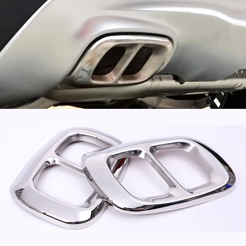 2pcs Stainless Steel Exhaust Output Tail Cover Trim Sticker For Mercedes Benz GLA Class X156 200 220 260 2015-2017 Accessory
2pcs Stainless Steel Exhaust Output Tail Cover Trim Sticker For Mercedes Benz GLA Class X156 200 220 260 2015-2017 Accessory