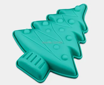 Wholesale 250pcs/lot Food grade silicone cake mold creative christmas tree mold for Pie Jelly Muffin Bread Bakeware Baking Pan
Wholesale 250pcs/lot Food grade silicone cake mold creative christmas tree mold for Pie Jelly Muffin Bread Bakeware Baking Pan