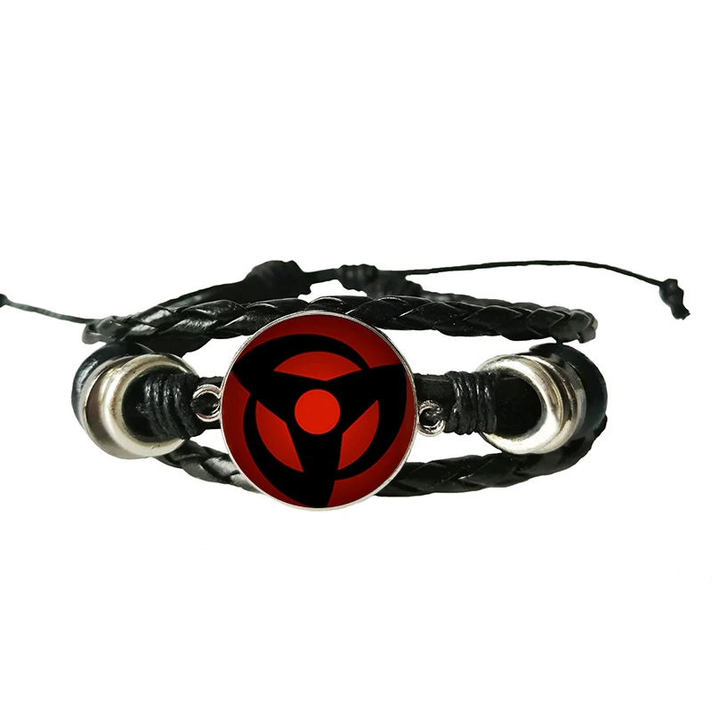 Naruto Sharingan Shippuuden Eye Leather bracelet SILVER Chain Vintage bracelet woman bracelet Children's Gifts.
Naruto Sharingan Shippuuden Eye Leather bracelet SILVER Chain Vintage bracelet woman bracelet Children's Gifts.