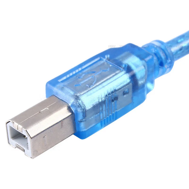 Blue cable Printer Cable high speed connectors Male to Male SHORT Male to Male Type B Accessories 1ft
Blue cable Printer Cable high speed connectors Male to Male SHORT Male to Male Type B Accessories 1ft