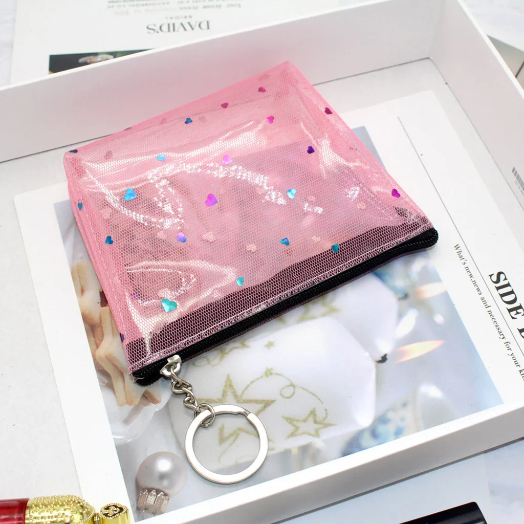 Fashion Transparent Coin Purse Women Cute Printing Snacks Coin Purse Card Holders Handbag Key Holder
Fashion Transparent Coin Purse Women Cute Printing Snacks Coin Purse Card Holders Handbag Key Holder