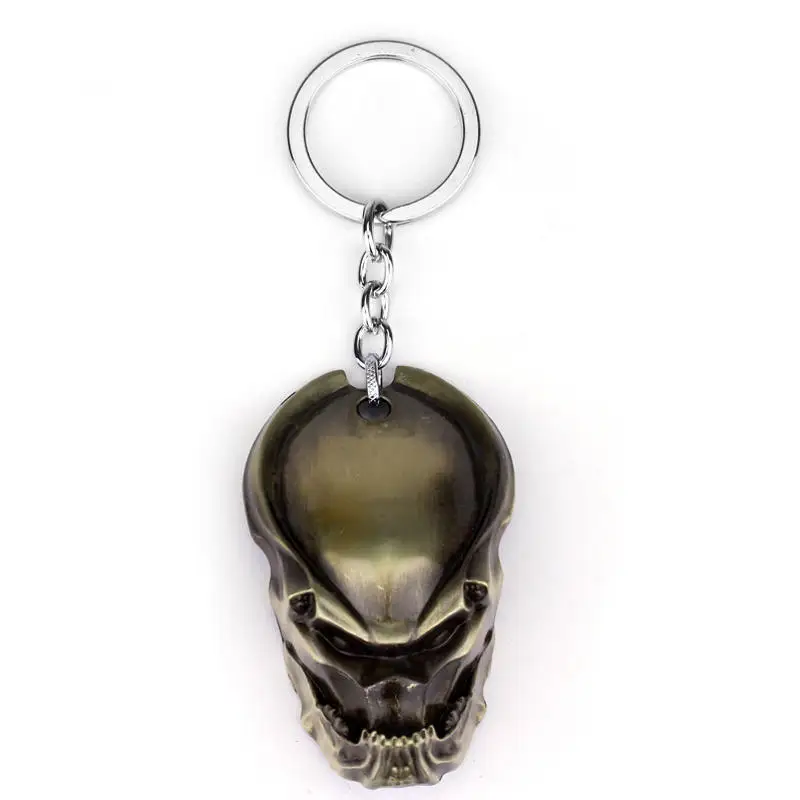 MQCHUN Movie Jewelry AVP Alien Predator Mask Keychain Car key Chain Men Domineering Lion Bag Pendant Keychain Keyring Porte Clef
MQCHUN Movie Jewelry AVP Alien Predator Mask Keychain Car key Chain Men Domineering Lion Bag Pendant Keychain Keyring Porte Clef