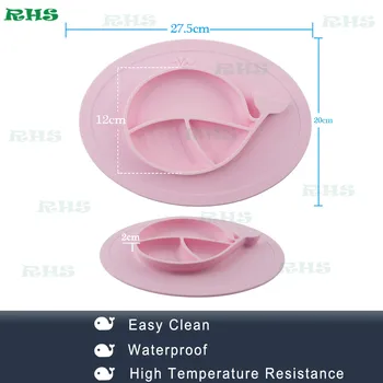 Safe Non-toxic One Piece Baby Silicone Placemat And Plate 3D whale pattern One Piece Baby Silicone Placemat And Plate
Safe Non-toxic One Piece Baby Silicone Placemat And Plate 3D whale pattern One Piece Baby Silicone Placemat And Plate