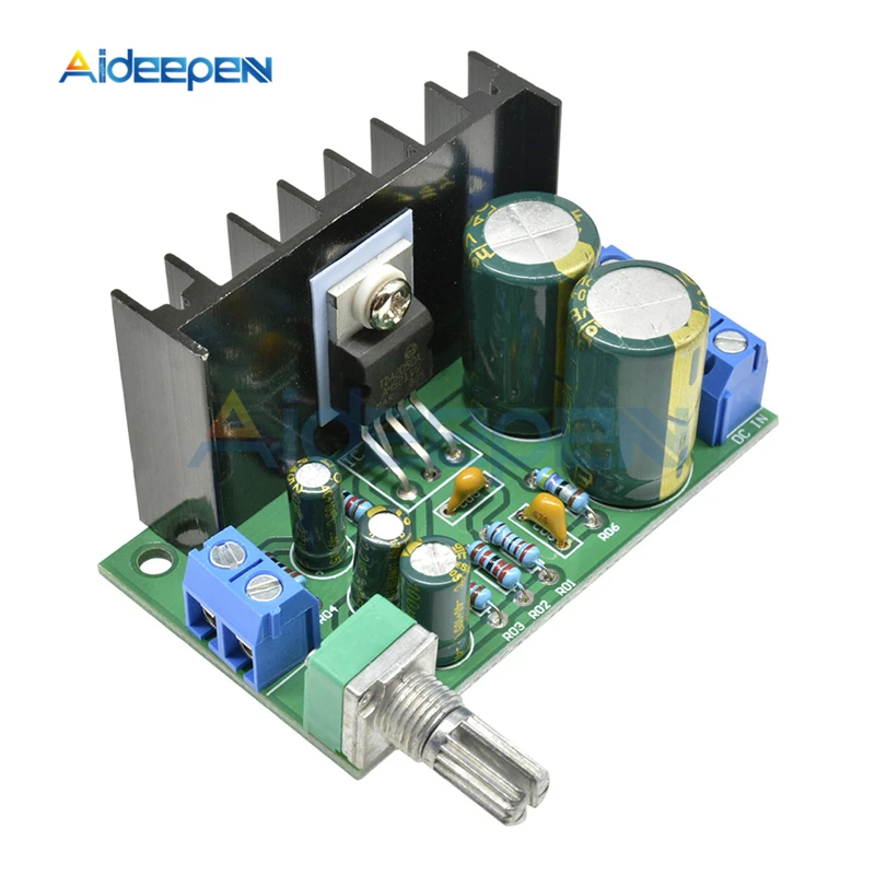 DC/AC 12-24V 5W-120W TDA2050 Mono Audio Power Amplifier Board Module 1-Channel 5V 12V 24V Amplifier Board
DC/AC 12-24V 5W-120W TDA2050 Mono Audio Power Amplifier Board Module 1-Channel 5V 12V 24V Amplifier Board
