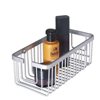 Space aluminum basket Rectangular single mesh basket.Bathroom shelves High quality Rectangular basket 
Space aluminum basket Rectangular single mesh basket.Bathroom shelves High quality Rectangular basket