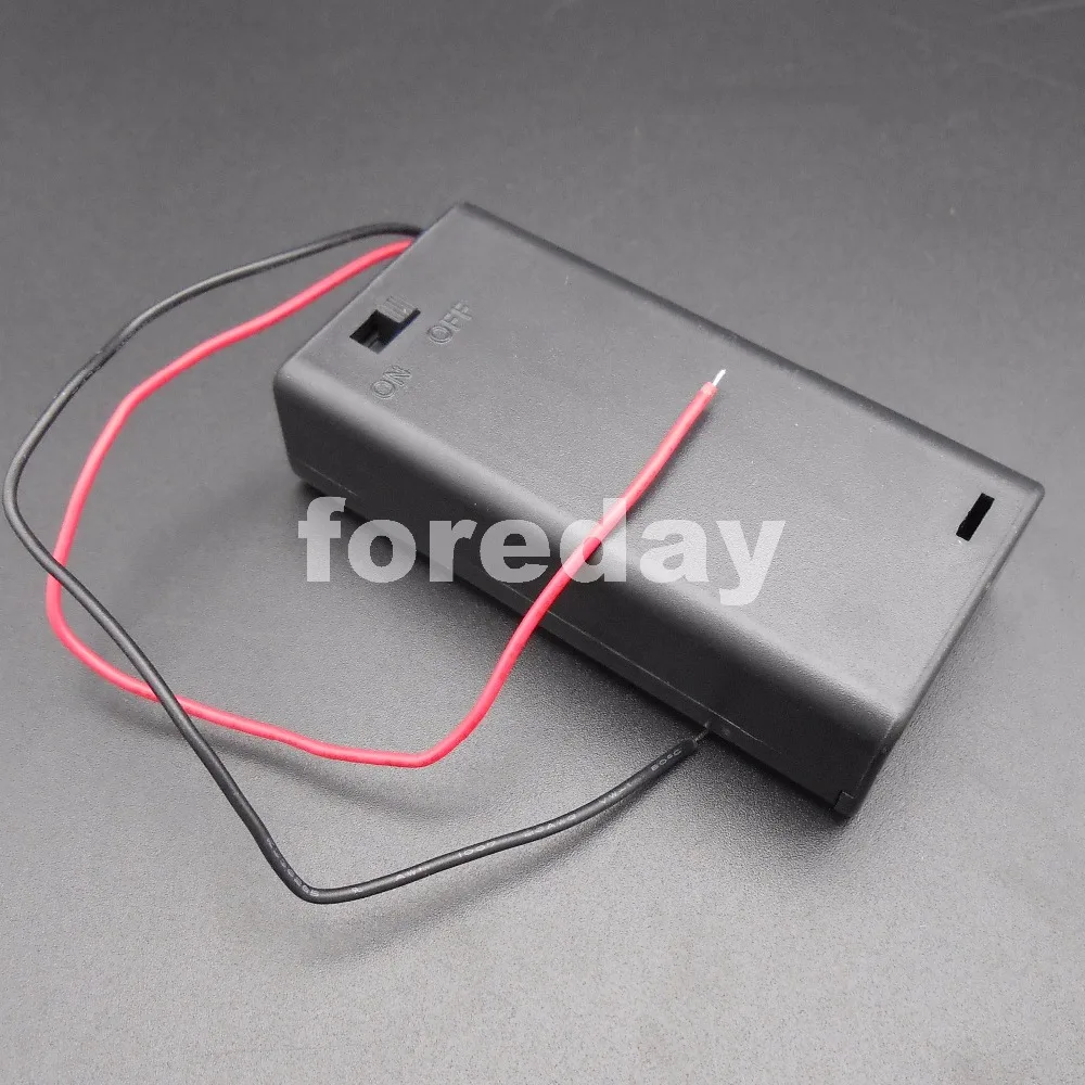 1PC X AAX2 EQUIV EM-3X2 Battery Holder Packs Box Case With Switch 3V 150mm Leads / Cover AA 1.5V+1.5V 68mm*33mm*18mm NEW *FD488
1PC X AAX2 EQUIV EM-3X2 Battery Holder Packs Box Case With Switch 3V 150mm Leads / Cover AA 1.5V+1.5V 68mm*33mm*18mm NEW *FD488