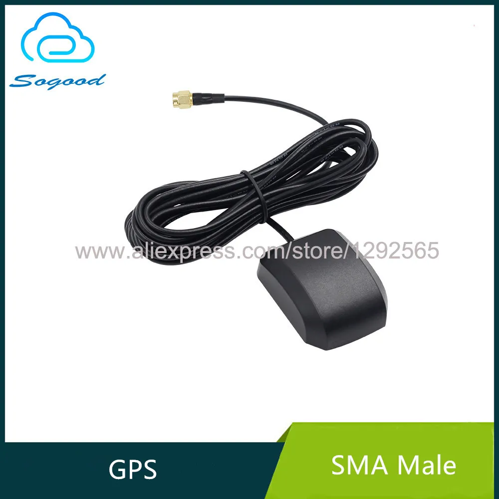 External active GPS antenna satellite positioning navigation 5dbi high gain SMA straight male interface RG174 3m cable
External active GPS antenna satellite positioning navigation 5dbi high gain SMA straight male interface RG174 3m cable