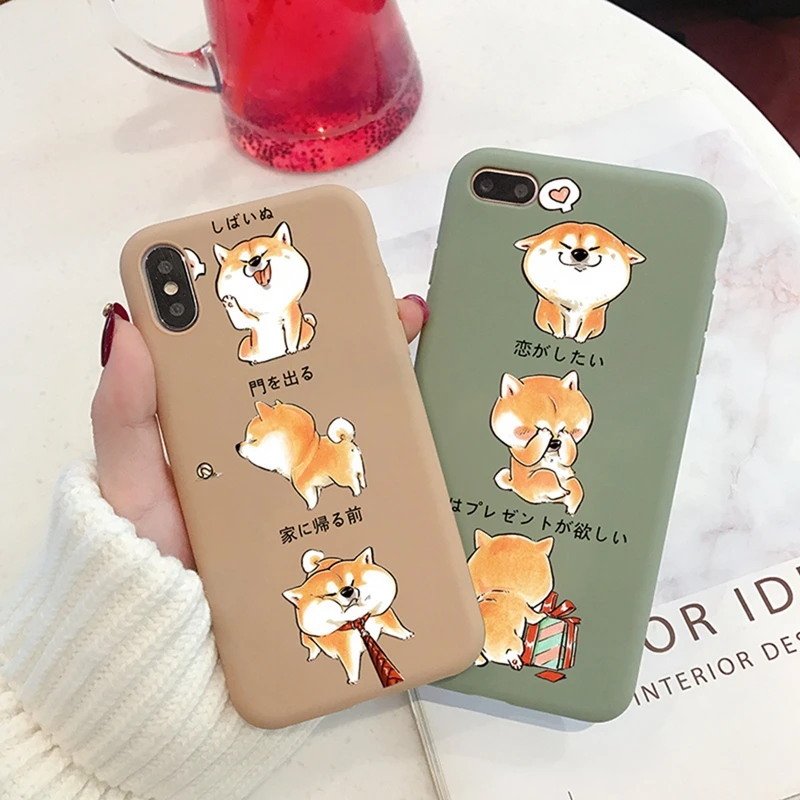 Shiba Inu Pattern Phone Case For iPhone XR XS MAX 6 6s 8plus Xs Soft Silicon Shell Cover For iPhone Xr 6s 6 8plus 7 Phone Case 7
Shiba Inu Pattern Phone Case For iPhone XR XS MAX 6 6s 8plus Xs Soft Silicon Shell Cover For iPhone Xr 6s 6 8plus 7 Phone Case 7