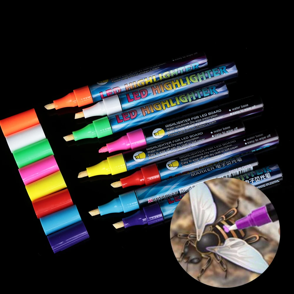 1PC LED Queen Bee Marker Pen Pens Bevel Tip Brush Multicolor Equip Beehive Beekeeping Tools
1PC LED Queen Bee Marker Pen Pens Bevel Tip Brush Multicolor Equip Beehive Beekeeping Tools