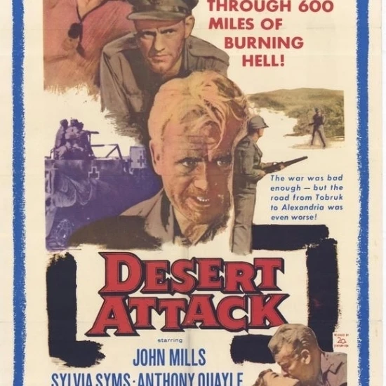 Desert Attack Movie Poster (11 x 17)