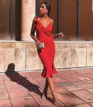 Newest Sexy V Neck Floral Red Black Mermaid Bandage Dress 2019 Celebrity Designer Fashion Party Dress Vestido
Newest Sexy V Neck Floral Red Black Mermaid Bandage Dress 2019 Celebrity Designer Fashion Party Dress Vestido