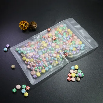 Tear Notch Flat Pouches Frosted Transparent Storage Bag Mylar Zip Lock Packaging Bags 100pcs
Tear Notch Flat Pouches Frosted Transparent Storage Bag Mylar Zip Lock Packaging Bags 100pcs