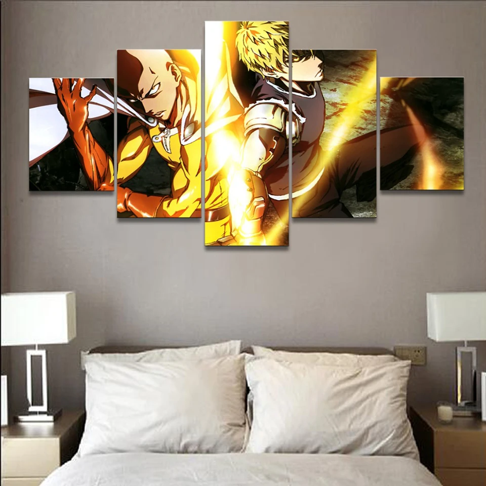 Home Decoration Hd Prints Painting 5 Panel One Punch Man Pictures Anime Wall Art Modular Canvas Poster Modern Bedside Background
Home Decoration Hd Prints Painting 5 Panel One Punch Man Pictures Anime Wall Art Modular Canvas Poster Modern Bedside Background