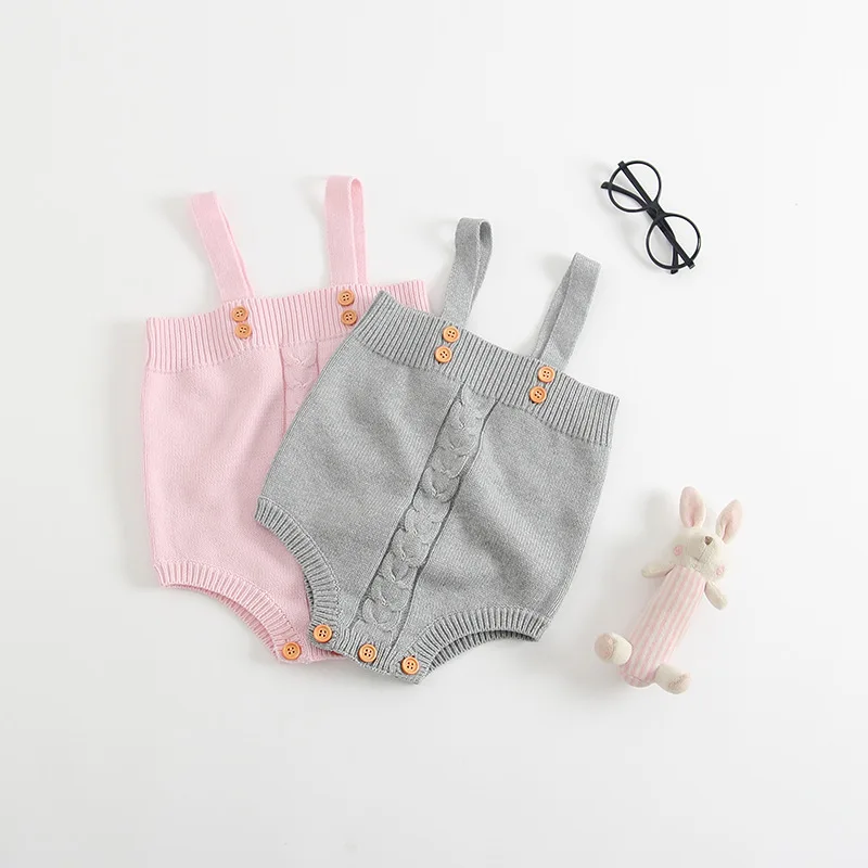 0-3T baby romper kids pants Spring&Autumn Children's Baby Knitted Jumpsuit Sling Climbing Suit
0-3T baby romper kids pants Spring&Autumn Children's Baby Knitted Jumpsuit Sling Climbing Suit
