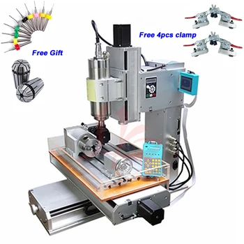 1.5KW 2.2KW 4 Axis Vertical CNC Router 3040 Metal CNC Engraving Milling Machine
1.5KW 2.2KW 4 Axis Vertical CNC Router 3040 Metal CNC Engraving Milling Machine
