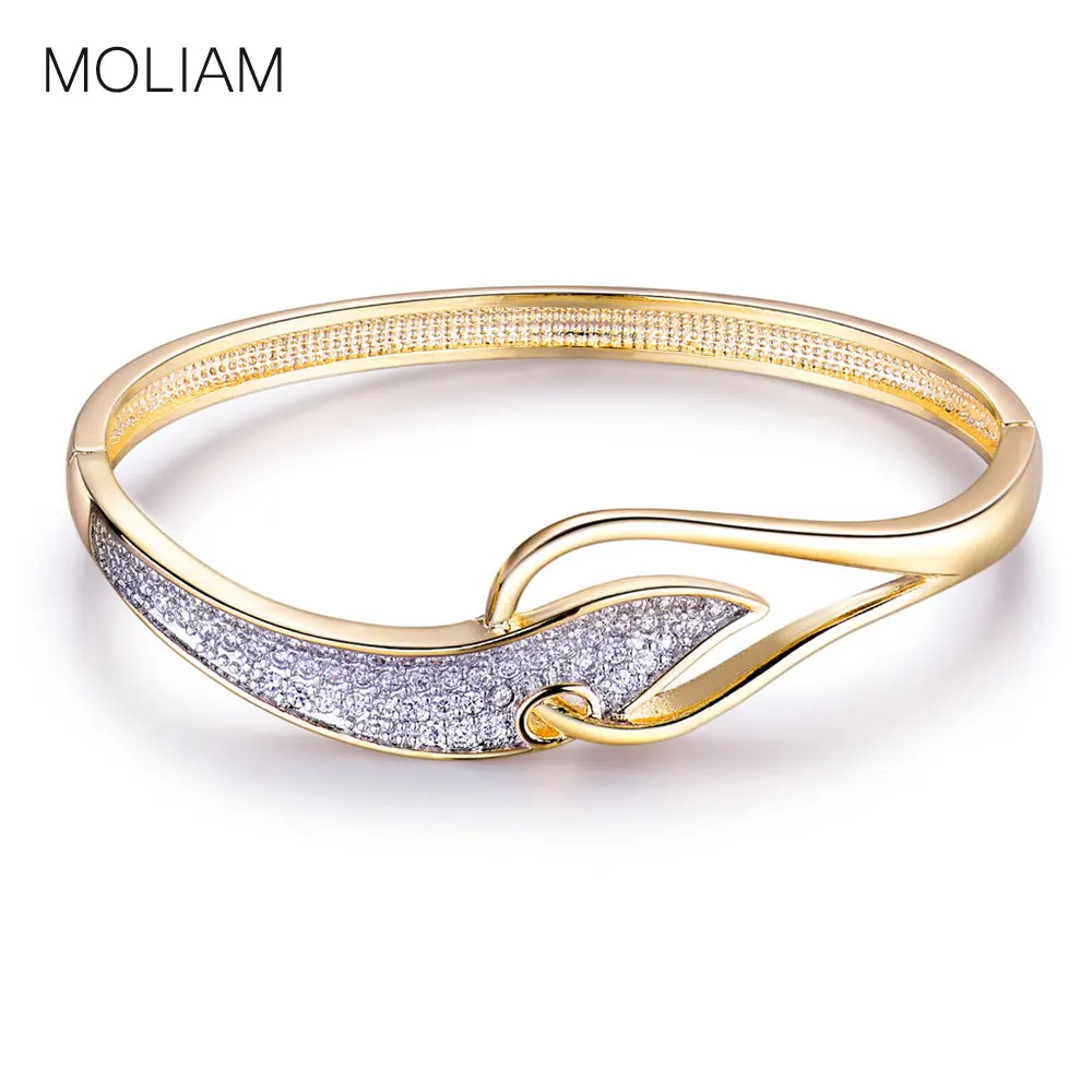 MOLIAM Romantic Love Bangle Bracelet for Women Fashion Jewelry New Crystals Women Bracelet Zirconia Jewelry MLZ043
MOLIAM Romantic Love Bangle Bracelet for Women Fashion Jewelry New Crystals Women Bracelet Zirconia Jewelry MLZ043
