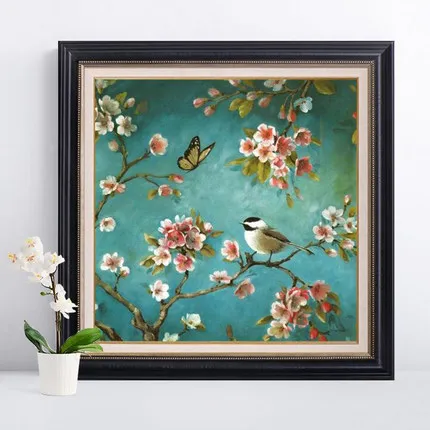 Needlework,DIY Cross stitch,Sets For Embroidery kits Chinese Plum Flowers and Birds Printed Pattern Cross-Stitch painting gift
Needlework,DIY Cross stitch,Sets For Embroidery kits Chinese Plum Flowers and Birds Printed Pattern Cross-Stitch painting gift