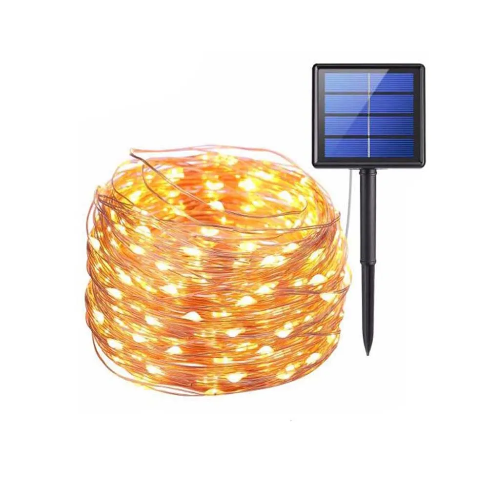 New 5M 50LED Outdoor Solar Lamps LED String Lights Fairy Holiday Christmas Party Wedding decoration Garlands Solar garden Lig
New 5M 50LED Outdoor Solar Lamps LED String Lights Fairy Holiday Christmas Party Wedding decoration Garlands Solar garden Lig