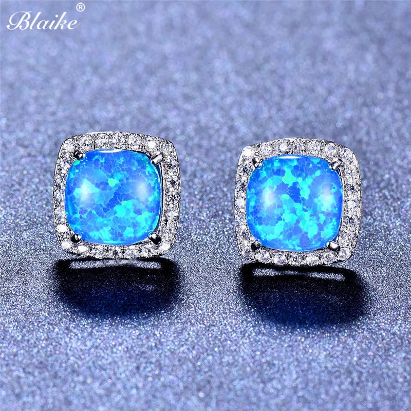 Blaike Small Square Blue/Green/White Fire Opal Stud Earrings for Women Wedding Jewelry 925 Sterling Silver Filled Birthstone
Blaike Small Square Blue/Green/White Fire Opal Stud Earrings for Women Wedding Jewelry 925 Sterling Silver Filled Birthstone