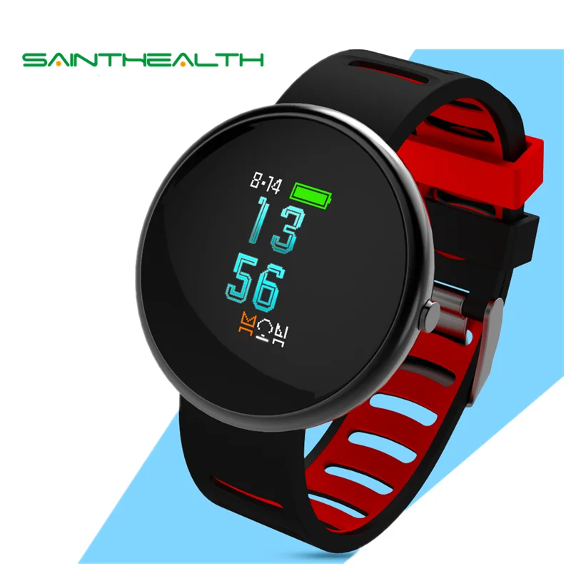 Saint Health I10 Smart wristband 2.5D Curved Glass OLED Colorized Screen Wireless Blood Pressure Heart Rate Watch IOS Androd
Saint Health I10 Smart wristband 2.5D Curved Glass OLED Colorized Screen Wireless Blood Pressure Heart Rate Watch IOS Androd