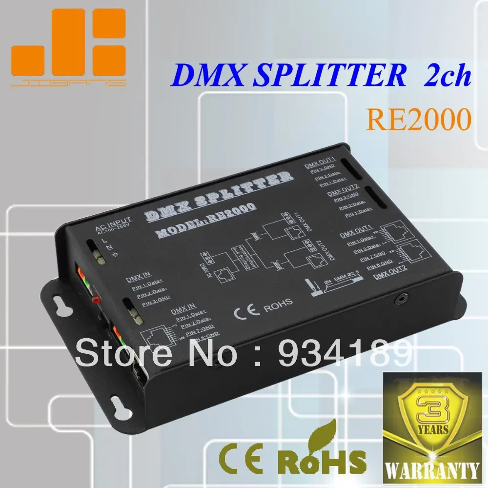 Free Shipping DMX512 SIGNAL SPLIT AND Data AMPLIFIER 2 Channels Input AC110 to 220V Digital signal distributor Model:RE2000
Free Shipping DMX512 SIGNAL SPLIT AND Data AMPLIFIER 2 Channels Input AC110 to 220V Digital signal distributor Model:RE2000