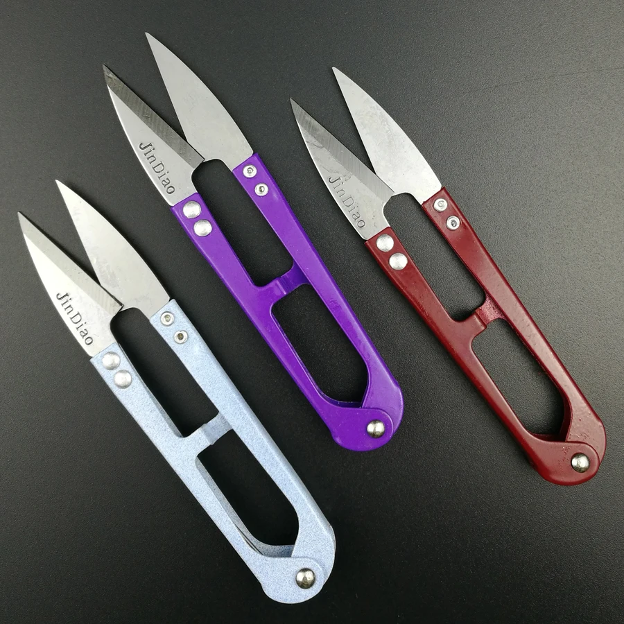 Multicolor Trimming Sewing Scissors Nippers U Shape Clippers Yarn Stainless Steel Embroidery craft Scissors Tailor 1Pcs
Multicolor Trimming Sewing Scissors Nippers U Shape Clippers Yarn Stainless Steel Embroidery craft Scissors Tailor 1Pcs
