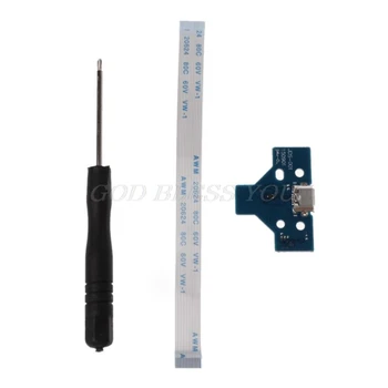 Circuit Board Slim USB Charging Plate Controller Socket Port JDS-001 14 Pin Flexible Power Cable Replacement for Sony 4 PS4
Circuit Board Slim USB Charging Plate Controller Socket Port JDS-001 14 Pin Flexible Power Cable Replacement for Sony 4 PS4