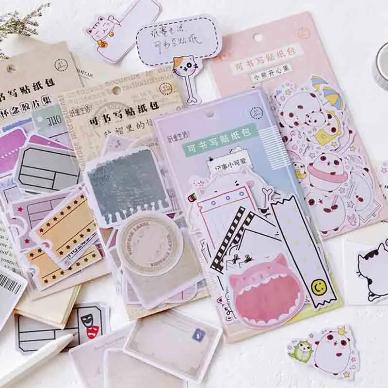 45Sheets/Pack Kawaii Stationery Sticker Cute little note Diary Planner Decorative Mobile Stickers Scrapbooking DIY Craft Sticker
45Sheets/Pack Kawaii Stationery Sticker Cute little note Diary Planner Decorative Mobile Stickers Scrapbooking DIY Craft Sticker