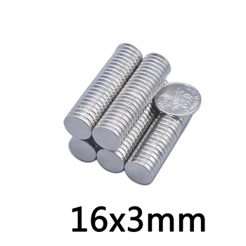 10pcs 16x3 mm neodymium magnet 16x3mm N35 Small Disc Round Super Strong magnets 16*3 mm Powerful Rare Earth Neodymium Magnets
10pcs 16x3 mm neodymium magnet 16x3mm N35 Small Disc Round Super Strong magnets 16*3 mm Powerful Rare Earth Neodymium Magnets