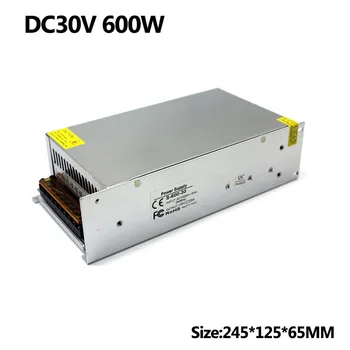 Transformer AC110V 220V to dc Power Supply 30V 20A 600W Led Driver Power Adapter for strip lamp CNC CCTV 3D Print
Transformer AC110V 220V to dc Power Supply 30V 20A 600W Led Driver Power Adapter for strip lamp CNC CCTV 3D Print