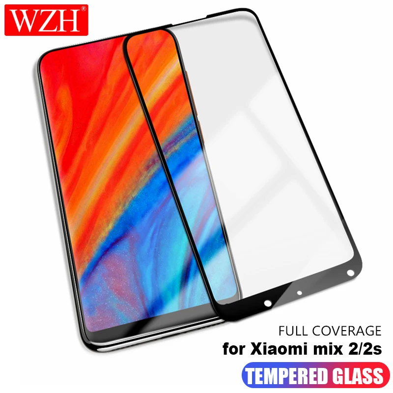 WZH для Xiaomi MI A1 mi MIX 2 2S закаленное стекло xiaomi mix2 mix 2s Защитная пленка экрана |
