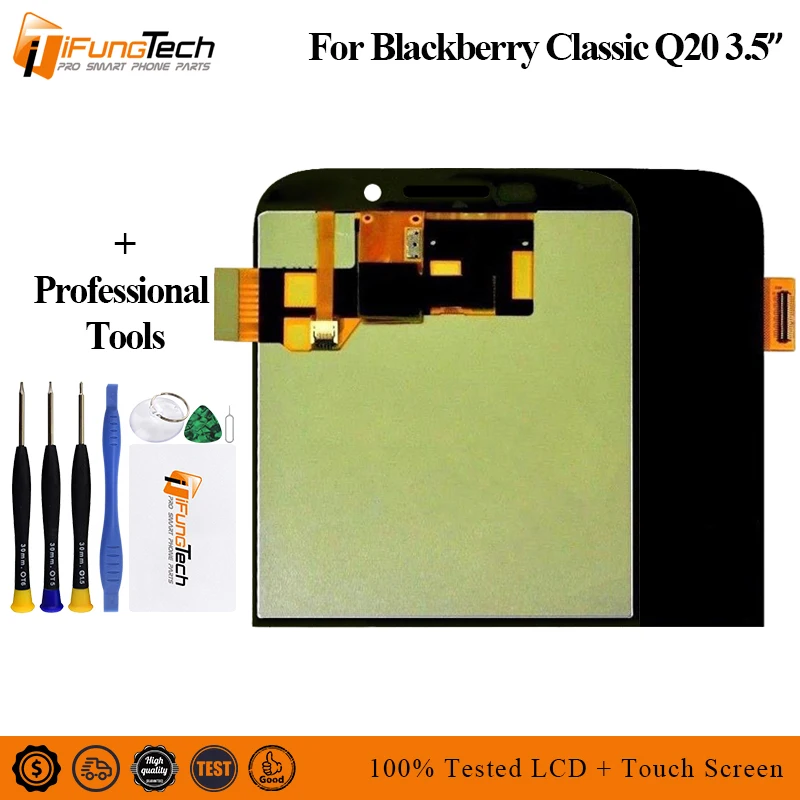 For Blackberry Classic Q20 LCD Display Touch Screen Digitizer Assembly For BlackBerry Q20 LCD Replacement Parts
For Blackberry Classic Q20 LCD Display Touch Screen Digitizer Assembly For BlackBerry Q20 LCD Replacement Parts
