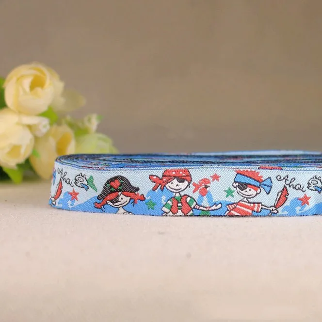 Happy boy 5/8"16mm 10 Yard/20 Yard 100% Polyester Woven Jacquard Ribbon For DIY Accessories Headwear Or Dog Collar
Happy boy 5/8"16mm 10 Yard/20 Yard 100% Polyester Woven Jacquard Ribbon For DIY Accessories Headwear Or Dog Collar