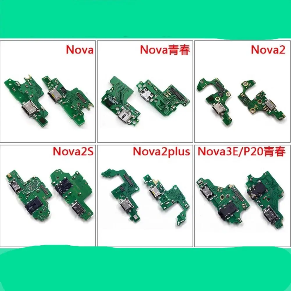 NOVA NOVA2 2S 2PLUS 3E P20 3 3i 4 Honor USB зарядная док станция FPC FFC IC гибкий кабель вибрирующий