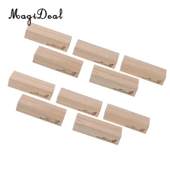 1-10 Set Rustic Wedding Wooden Table Numbers for Receptions, Banquet, Catering, Cafe, Restaurant
