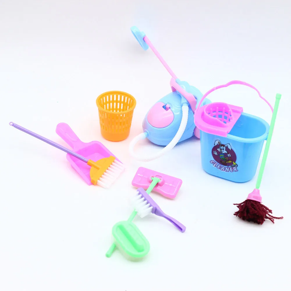 9 pcs Dolls Pretend Play Toy Cleaning Kit for Dolls Color Random Dolls Accessories For Kid Toy Gift Dropshipping D#
9 pcs Dolls Pretend Play Toy Cleaning Kit for Dolls Color Random Dolls Accessories For Kid Toy Gift Dropshipping D#