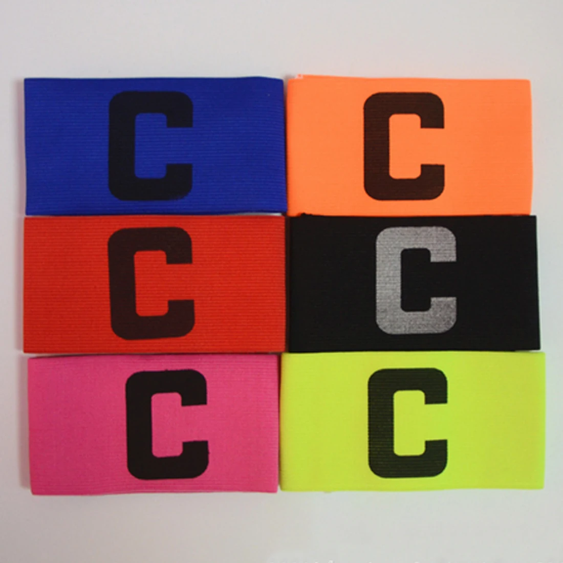 Outdoor Sports Football Soccer Flexible Sports Adjustable Player Bands Fluorescent voetbal Captain Armband
Outdoor Sports Football Soccer Flexible Sports Adjustable Player Bands Fluorescent voetbal Captain Armband