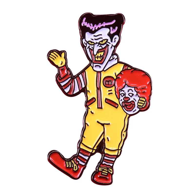 Clown actor brooch ghastly grin badge magic Halloween horror accessory hat backpack lapel pin
Clown actor brooch ghastly grin badge magic Halloween horror accessory hat backpack lapel pin