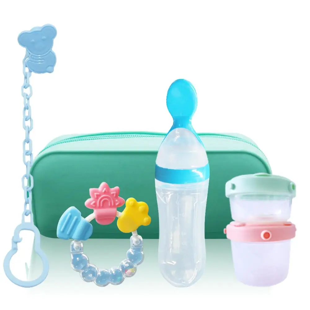 Baby Feeding Tool Set Baby Food Dispensing Spoon Infant Milk Powder Formula Dispenser Food Container Toddle Kids Teething Toy
Baby Feeding Tool Set Baby Food Dispensing Spoon Infant Milk Powder Formula Dispenser Food Container Toddle Kids Teething Toy