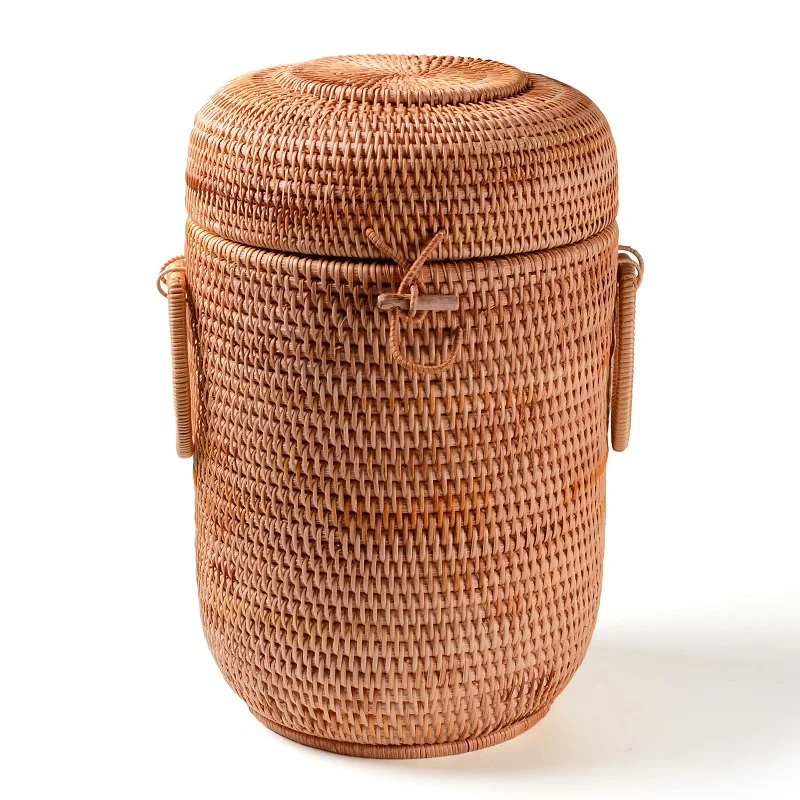 Handmade rattan tea caddy Storage basket Snack storage storage box dried fruit Clothing toy groceries Desktop storage box
Handmade rattan tea caddy Storage basket Snack storage storage box dried fruit Clothing toy groceries Desktop storage box
