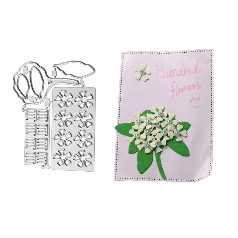 Ufurty Hydrangea Metal Cutting Dies Scrapbooking Craft Die cuts Card make paper art punch sheet emboss stencil
Ufurty Hydrangea Metal Cutting Dies Scrapbooking Craft Die cuts Card make paper art punch sheet emboss stencil