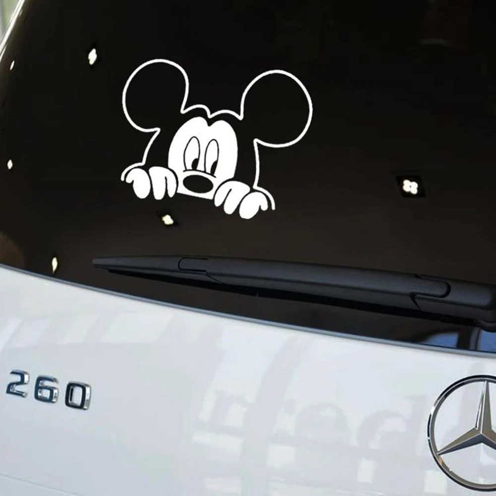 Aliauto Funny Car Sticker & Decal Mickey Minnie Mouse Peeking Windows Accessories for Volkswagen Audi A3 Ford Focus 2 3 Opel
Aliauto Funny Car Sticker & Decal Mickey Minnie Mouse Peeking Windows Accessories for Volkswagen Audi A3 Ford Focus 2 3 Opel